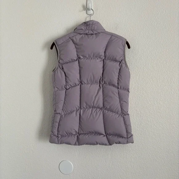 REI Women's Size XS Purple Goose Down Puffer Vest - Picture 3 of 3